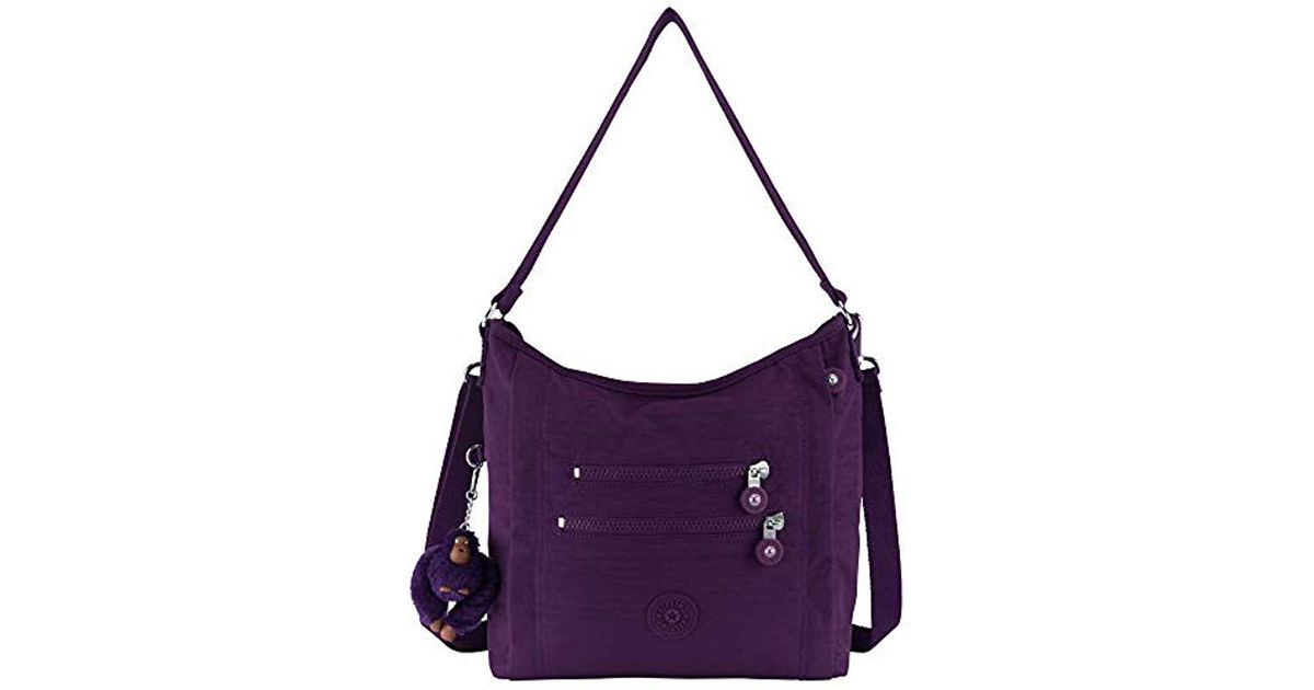 Lyst Kipling Bellamie Solid Handbag Deep Purple In Save Lyst Kipling Bellamie Solid Handbag Deep Purple In Save 18 0