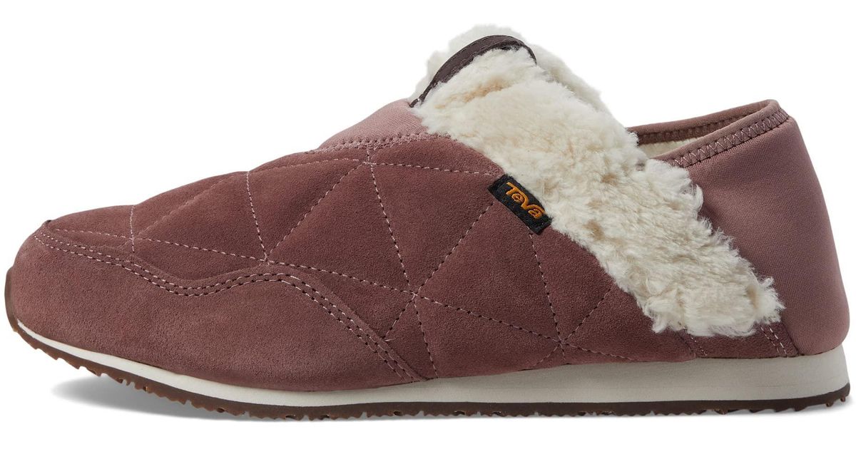 Teva Reember Plushed Moccasin in Brown | Lyst