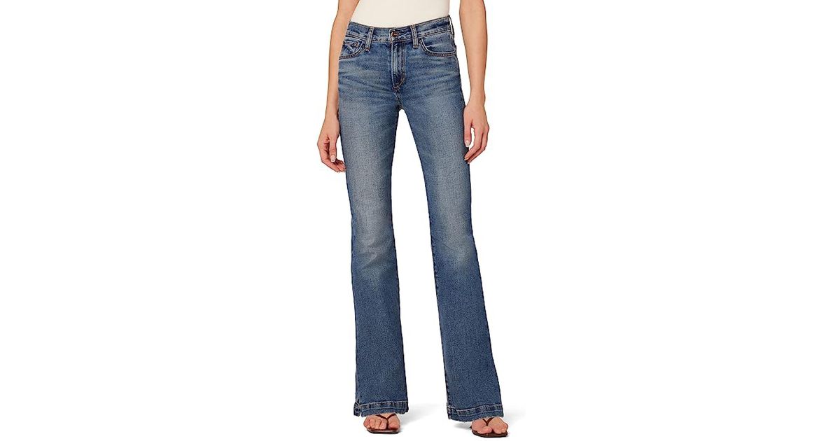Joe's Jeans The Frankie Bootcut W Wide Hem in Blue Lyst