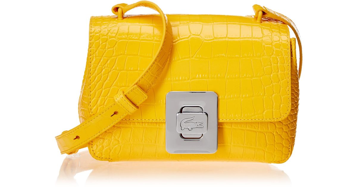 Lacoste yellow bag Clearance