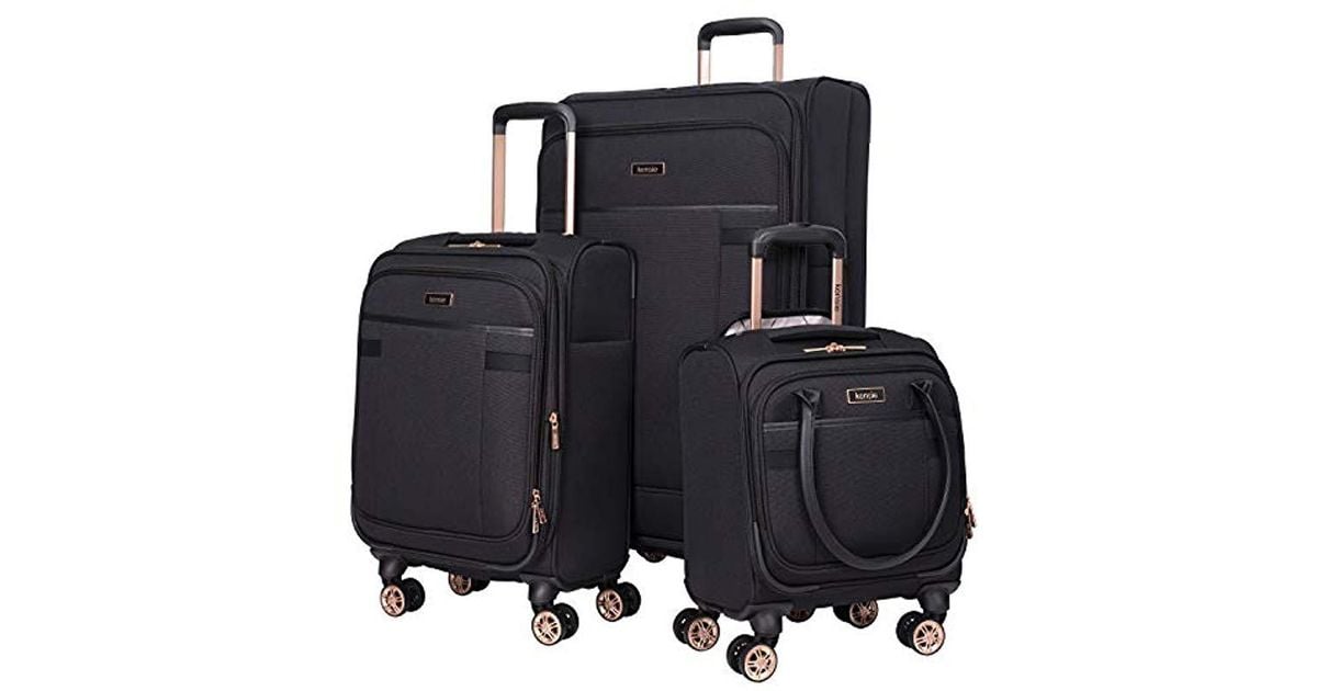 Kensie 3 Piece Luggage Set in Black Lyst