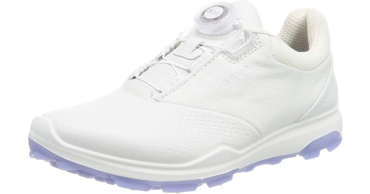 Ecco Leather Biom Hybrid 3 Boa Hydromax Water Resistant Golf Shoe in