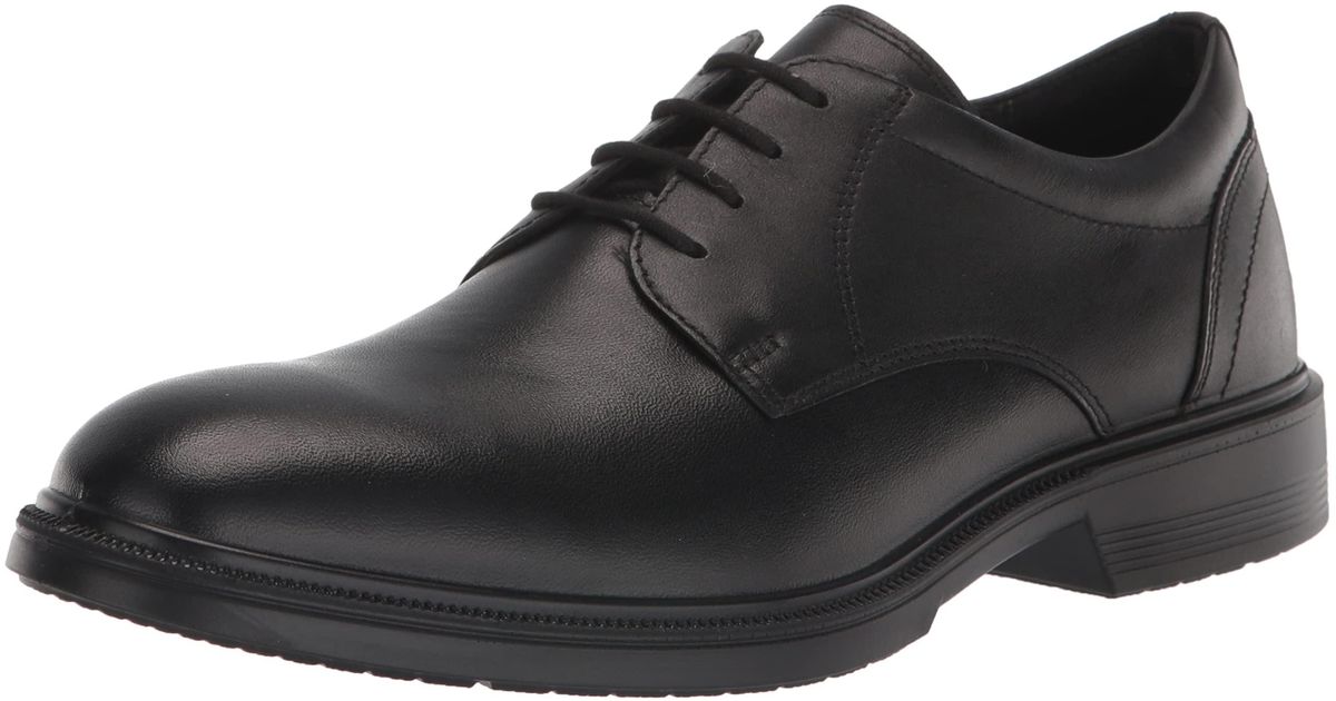 Ecco Leather Maitland Hydromax Water Resistant Plain Toe Oxford in
