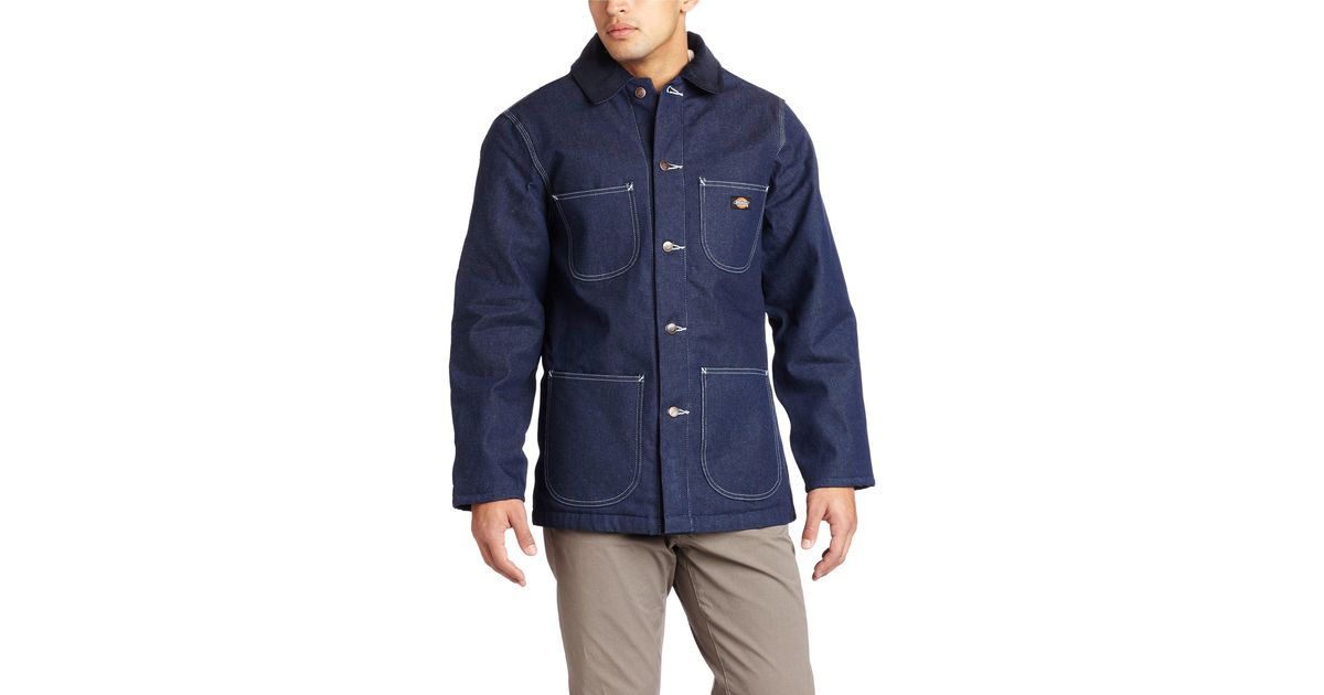 dickies denim chore jacket