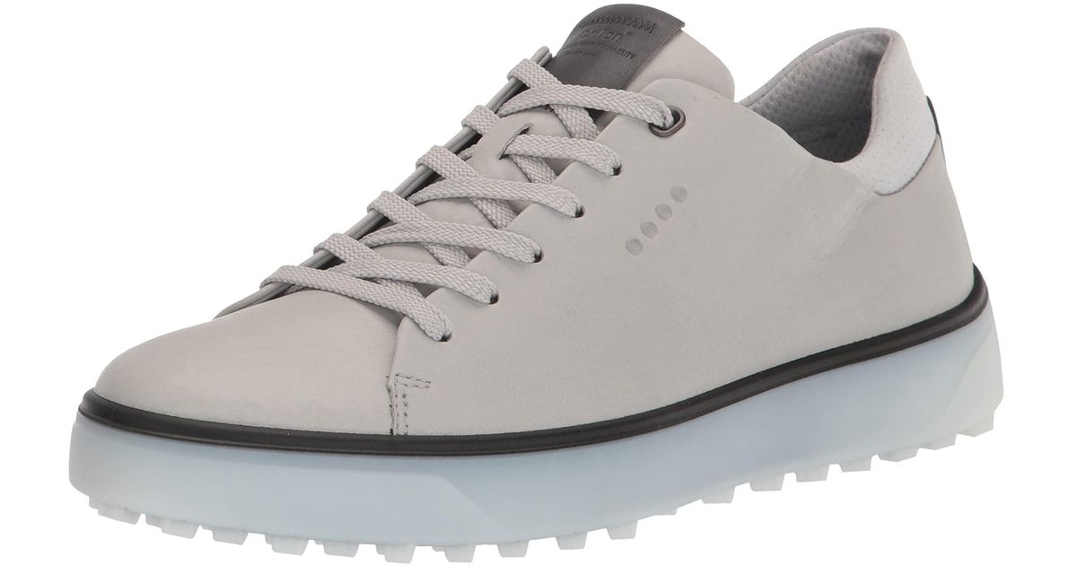 Ecco Leather Golf Tray Hydromax Waterresistant in Grey for Men Lyst
