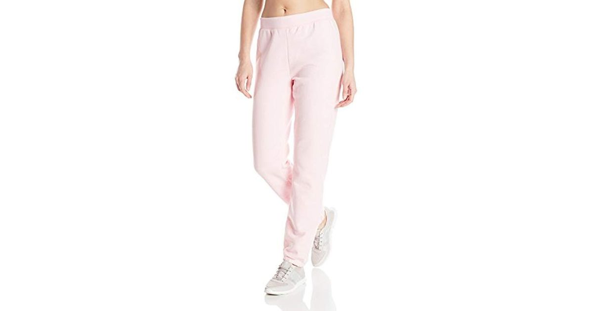 pink hanes sweatpants