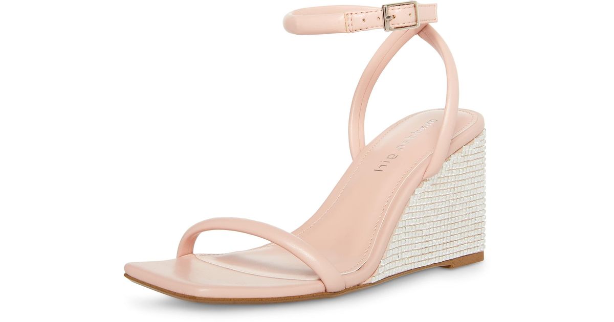 Madden Girl Wedge Sandal in Pink Lyst