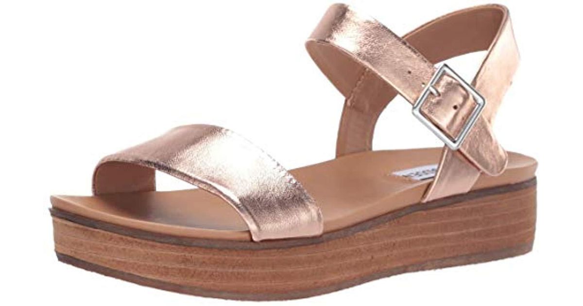 steve madden aida rose gold