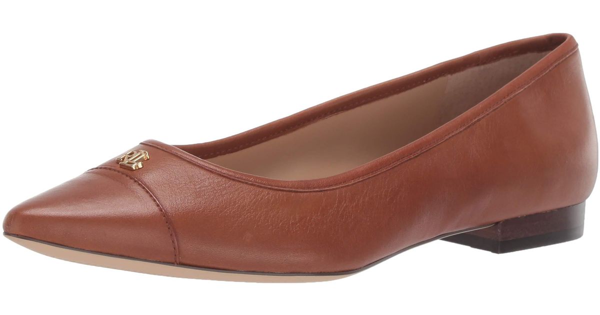 ralph lauren aminah ballet flat