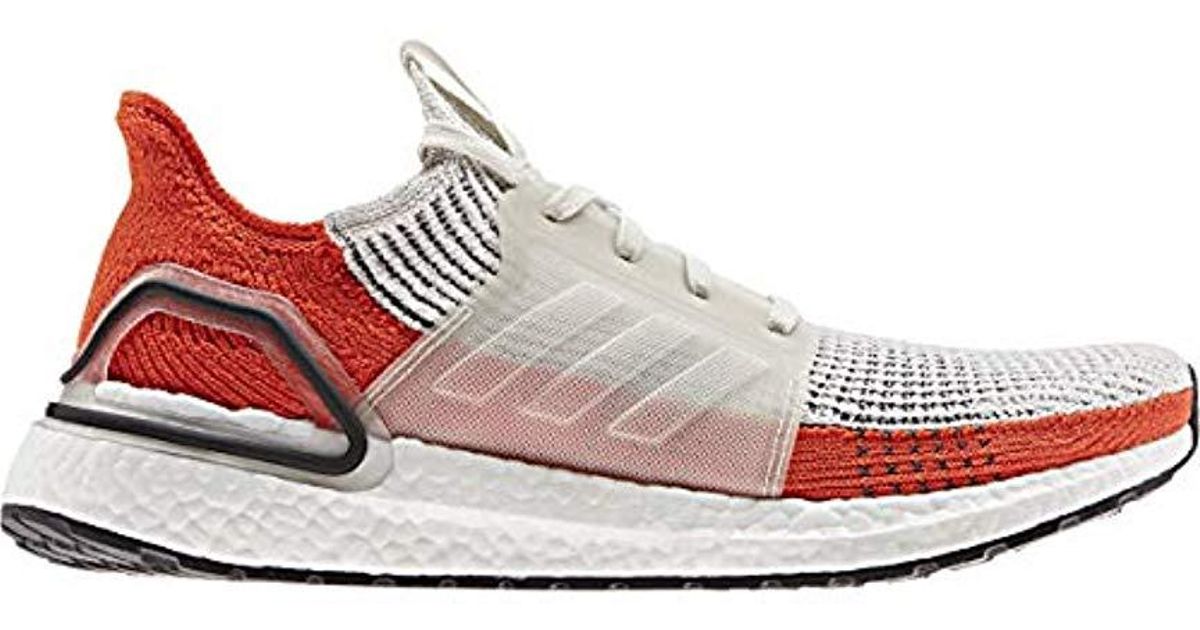 ultra boost 19 cloud white active red