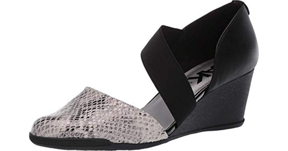anne klein women's tara wedge pump