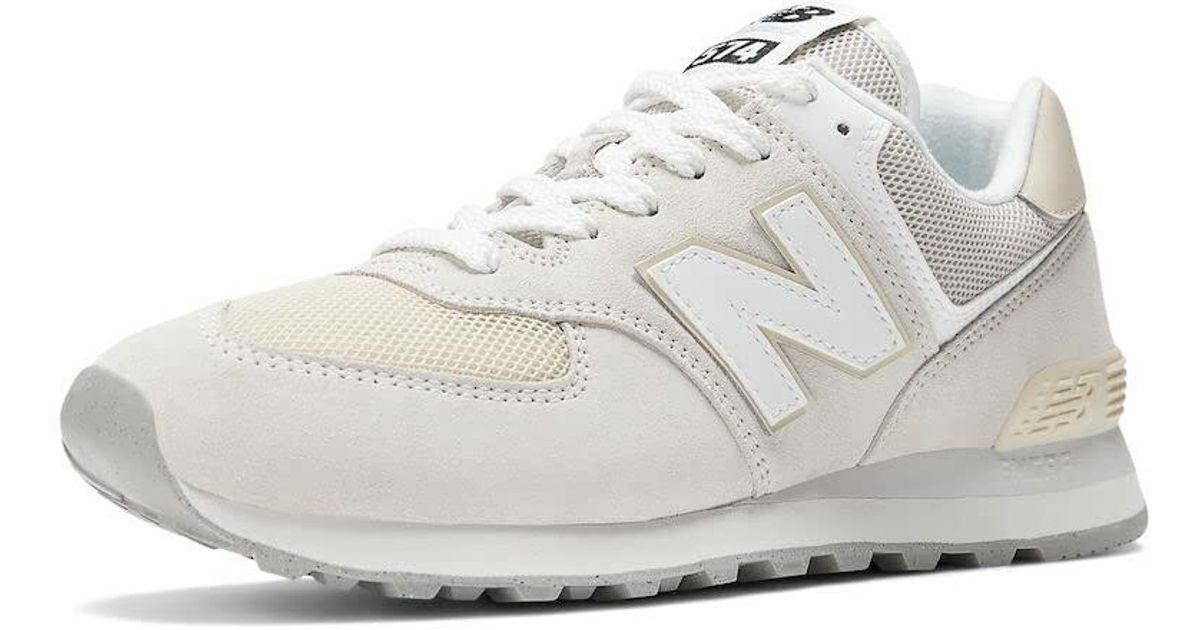 New Balance 574 V2 Familiar Ground Sneaker in White | Lyst