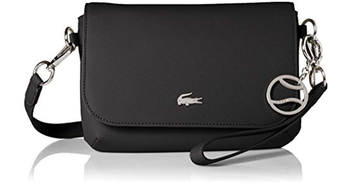 Lacoste Black Small Crossover Bag Nf2531dc
