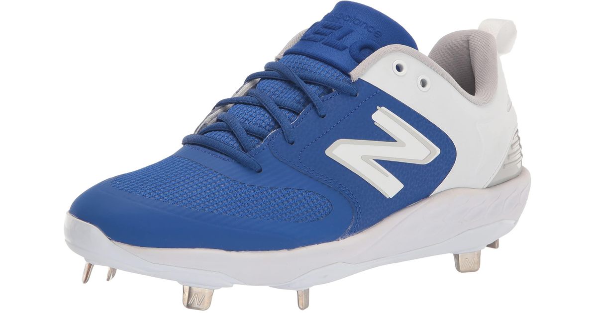 New Balance Fresh Foam Velo V3 Softball Shoe in Blue Lyst