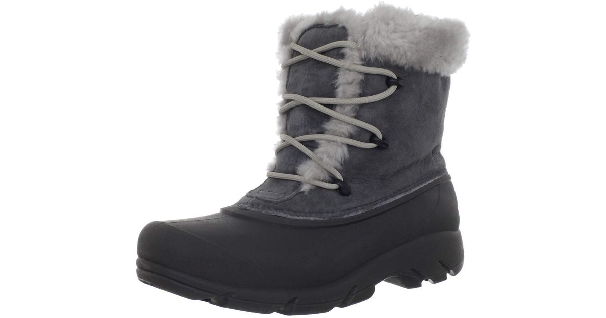 sorel snow angel charcoal