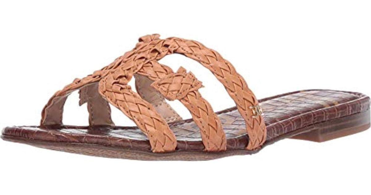 sam edelman beckie woven slide sandal