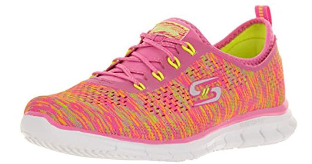 skechers sport women's glider stretch fit fearless deep space sneaker