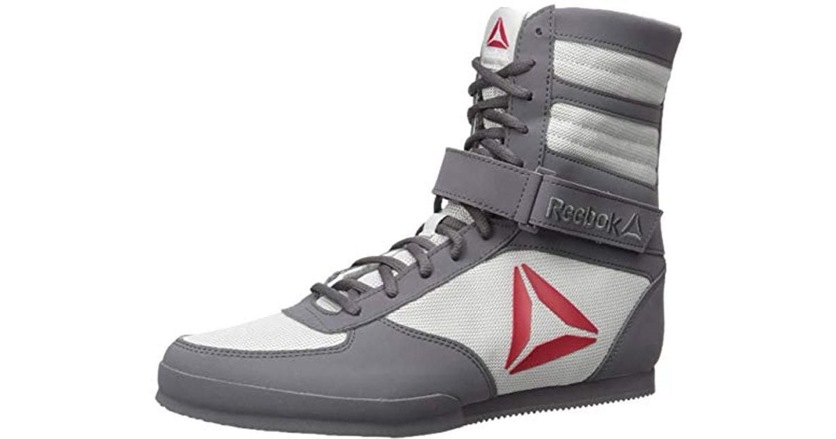 Río Paraná Jugando ajedrez Cíclope Reebok Synthetic Boxing Boot-buck Cross Trainer in Gray for Men - Lyst Río Paraná Jugando ajedrez Cíclope Reebok Synthetic Boxing Boot-buck Cross Trainer in Gray for Men - Lyst
