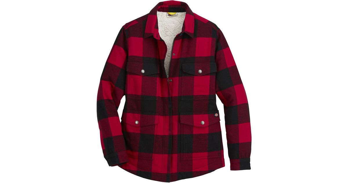 dickies sherpa flannel