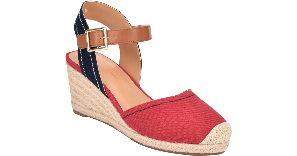 Nilsa espadrille wedge sandal cheap