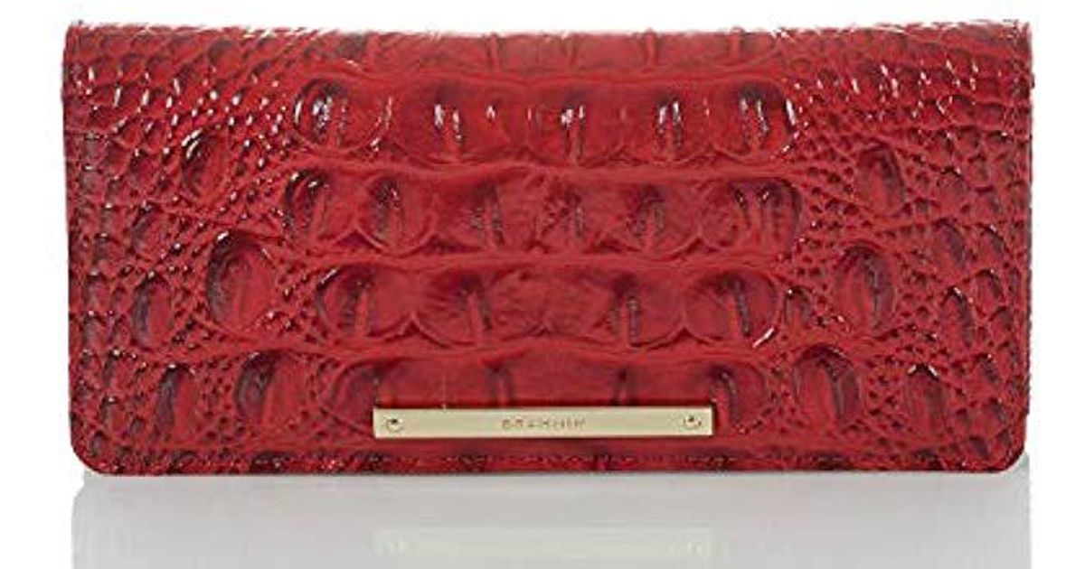 brahmin scarlet wallet