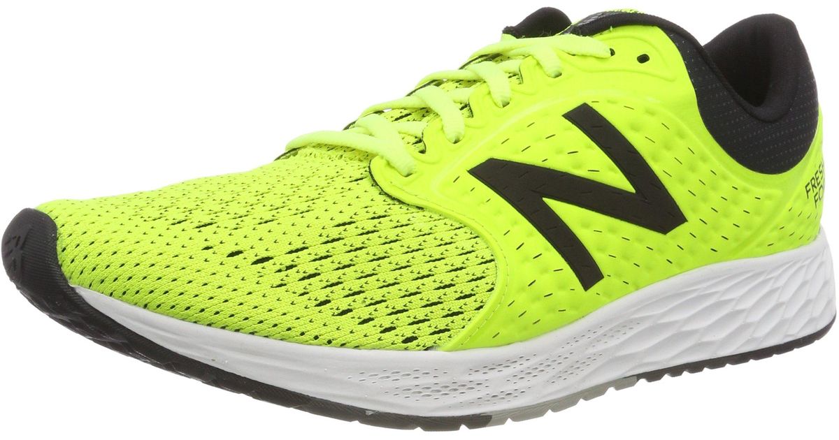 New Balance Rubber Fresh Foam Zante V4 Running Shoe in Yellow (Black