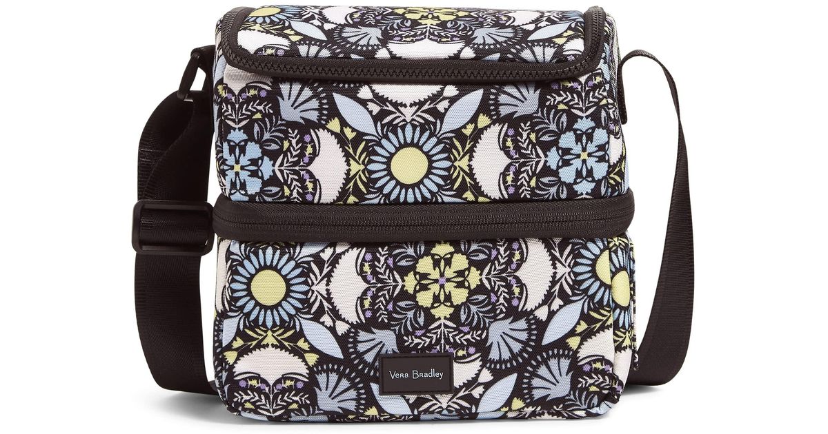Vera Bradley Womens Recycled Lighten Up Reactive Expandable Cooler
