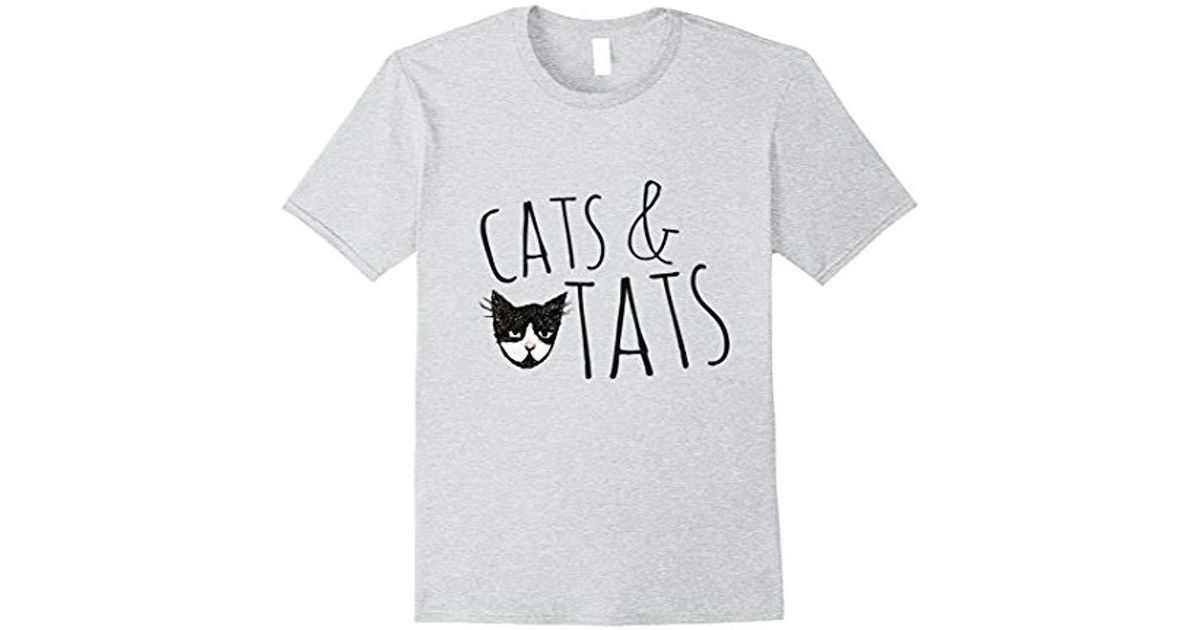 cats and tats t shirt