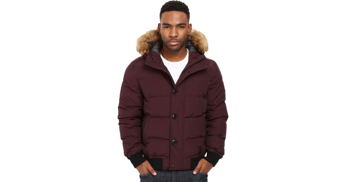 levi's men's shorty snorkel quilted hoody bomber