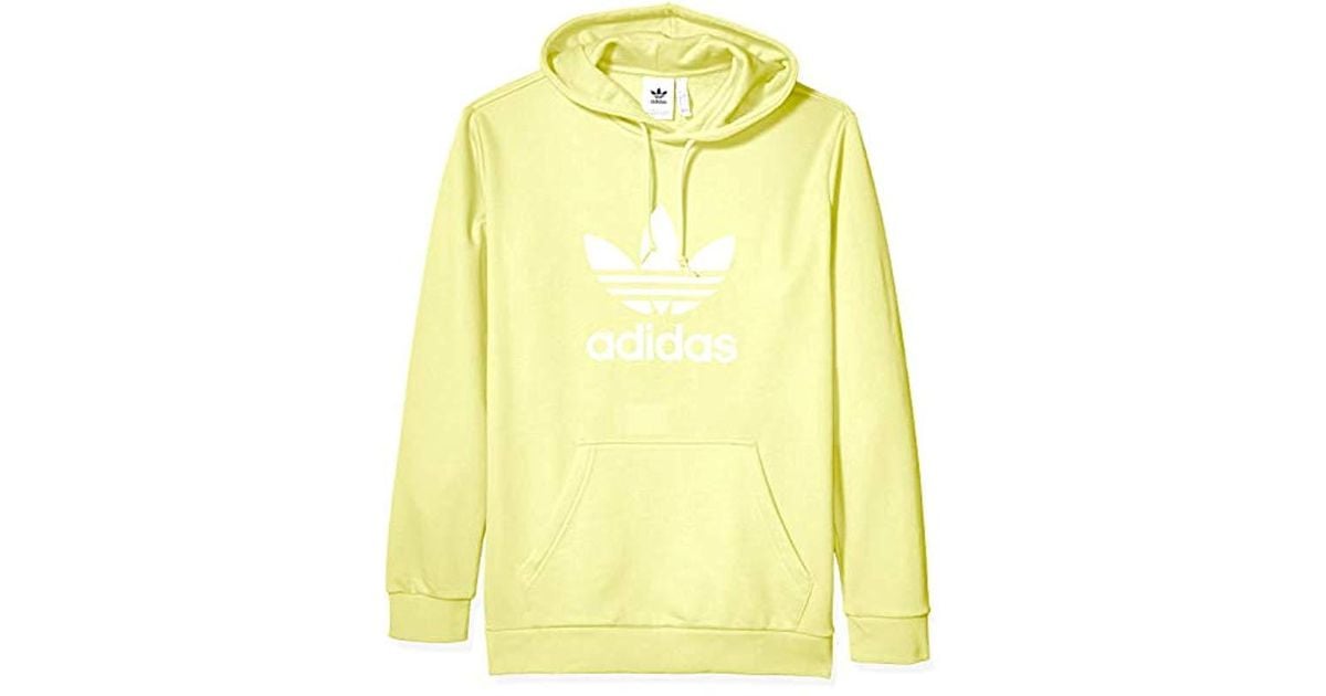 adidas ice yellow hoodie