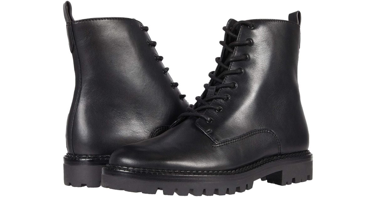 Vince . Cabria-lug Combat Boot in Cobblestone (Black) - Save 36% - Lyst