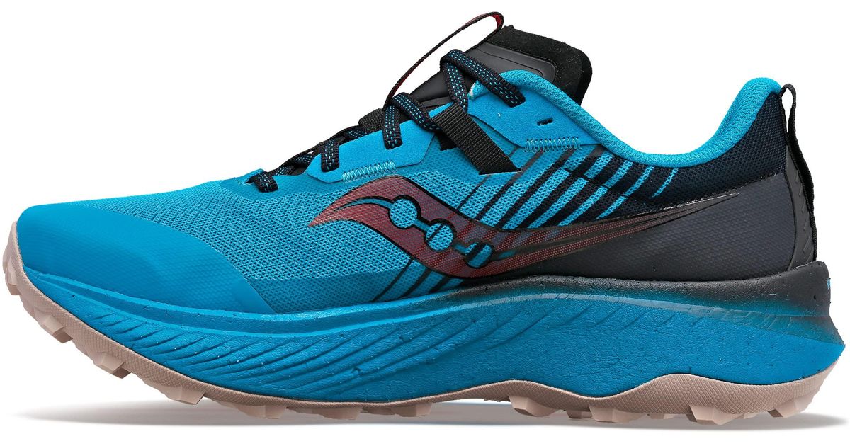 Saucony Endorphin Edge Trail Running Shoe in Blue for Men - Save 1% | Lyst