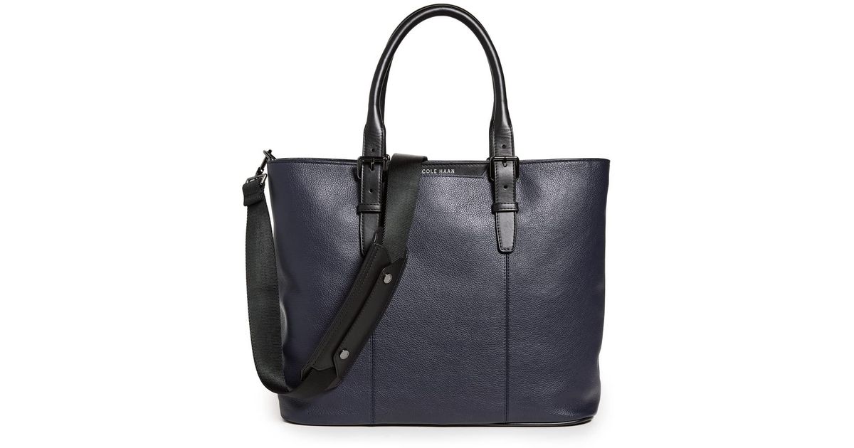 Cole Haan Triboro Tote in Black for Men | Lyst