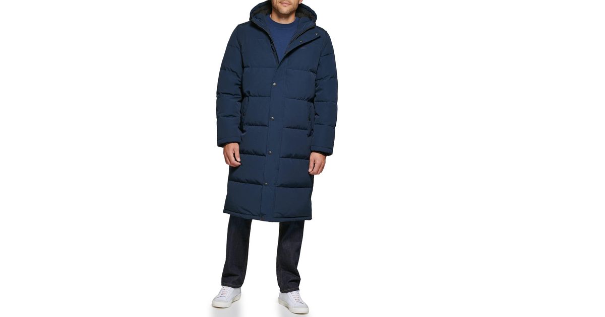Levi's Arctic Cloth Extra Long Parka in Blue for Men | Lyst