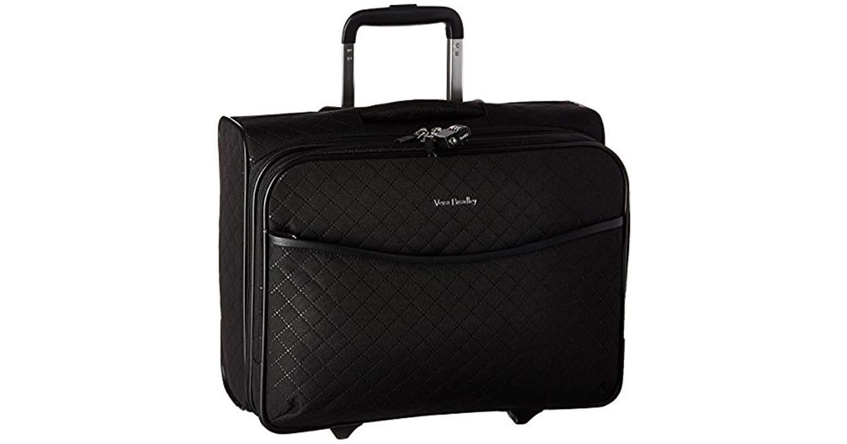 vera bradley iconic rolling work bag