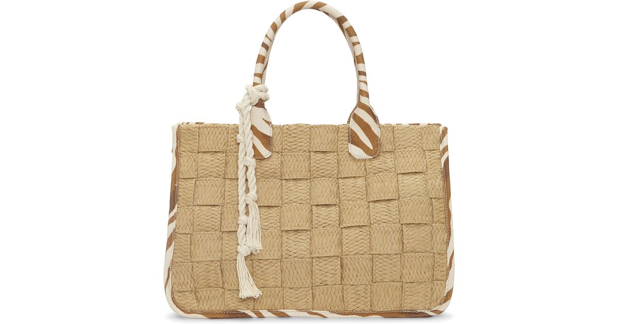 vince camuto orla tote zebra