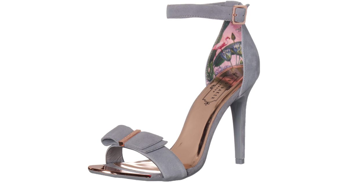 grey ted baker heels