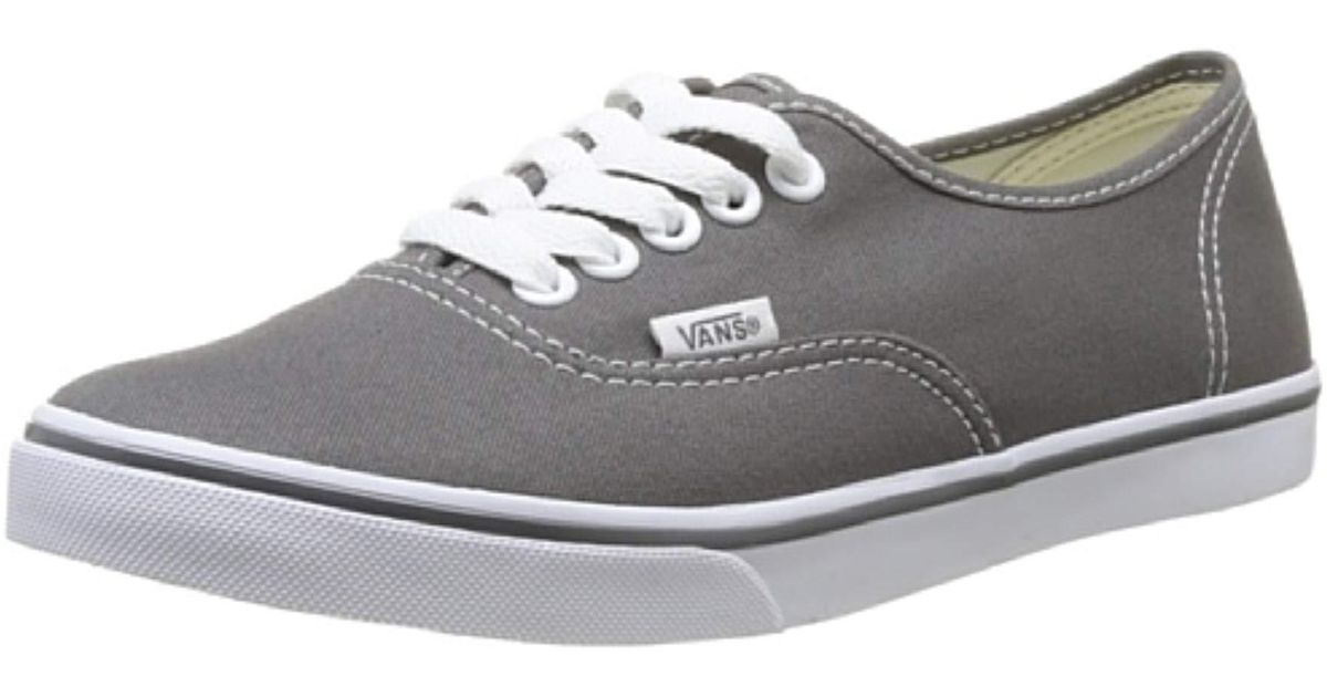 vans grey low pro