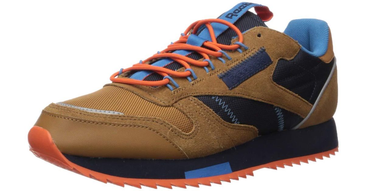 Reebok Classic Leather Sneaker In Blue For Men Save 76 Lyst