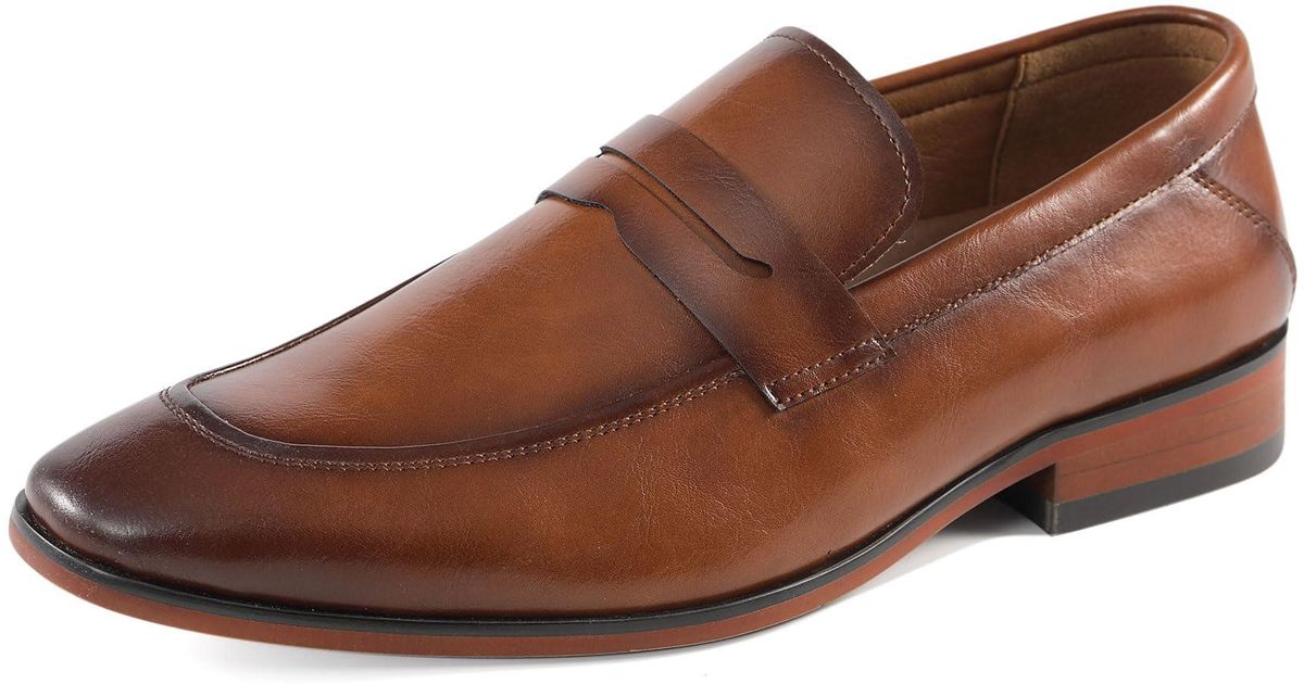 Man\'s Dress Shoes Guess Symon Penny Loafer SZ 9 Amazon.com | Santimon Men main image 3