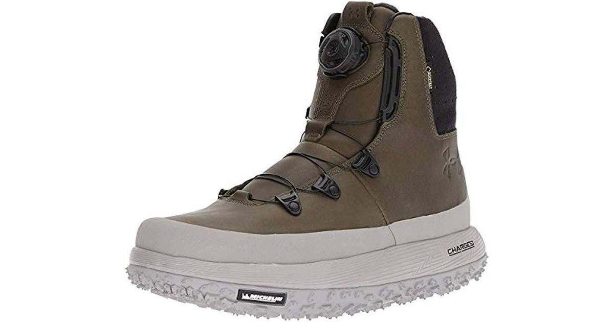 Under Armour Lace Fat Tire Govie Boa Hiking Boot, Marine Od Green (300 ...