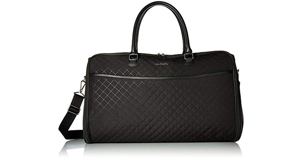 Vera Bradley Iconic Convertible Garment Bag, Classic Black in Black Lyst