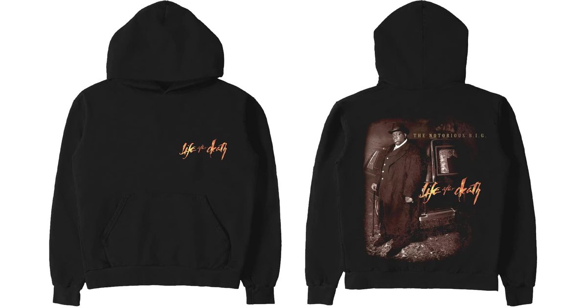 Polo Ralph Lauren The Notorious B.i.g Life After Death Hoodie in Black ...