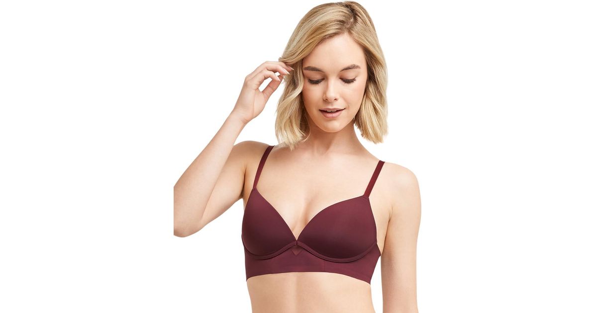 Maidenform One Fab Fit Wireless Demi Bra With Convertible Straps