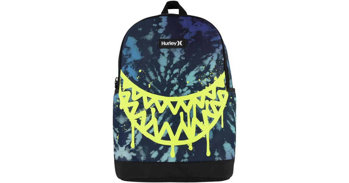 Hurley Adults' One And Only Graphic Backpack in Blue Lyst