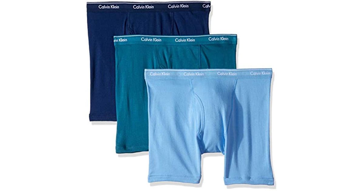 calvin klein 100 cotton boxer briefs