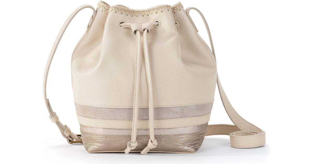 The Sak Ivy Leather Drawstring Bucket Lyst