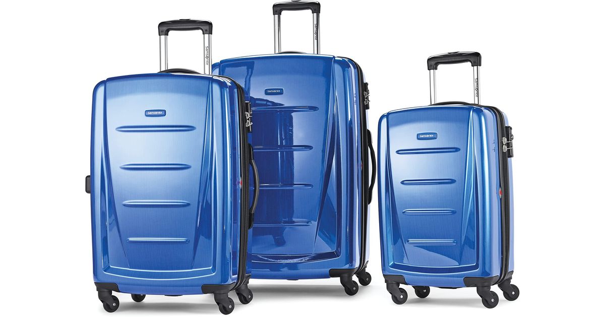 Samsonite Winfield 2 Hardside Expandable Luggage With Spinner Wheels in Nordic Blue (Blue) Lyst