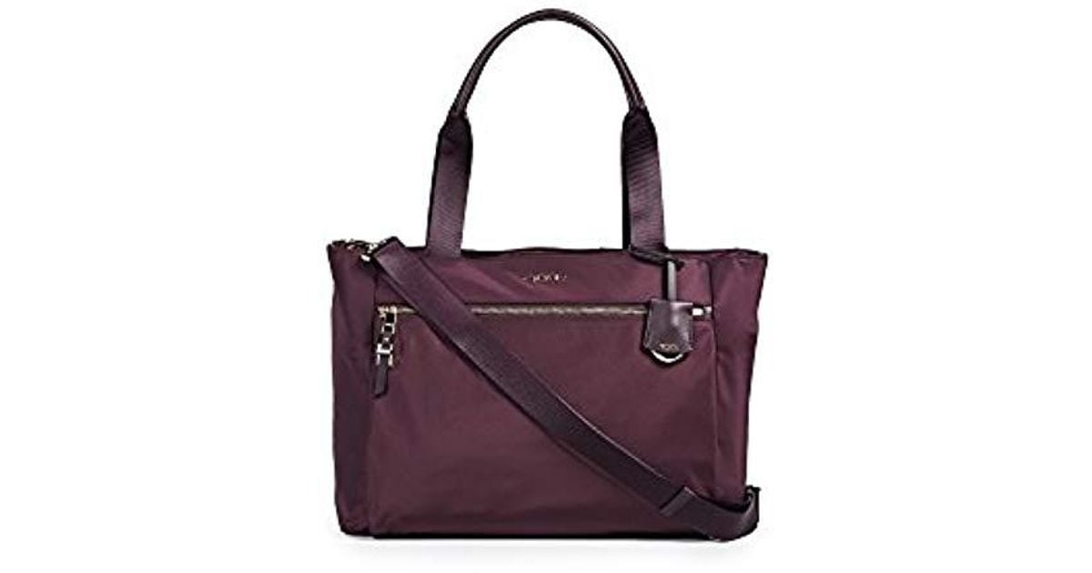Tumi Voyageur Mauren Tote Bag in Purple Lyst