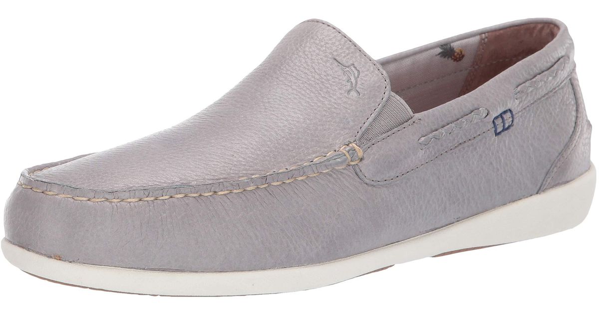 tommy bahama leather loafers